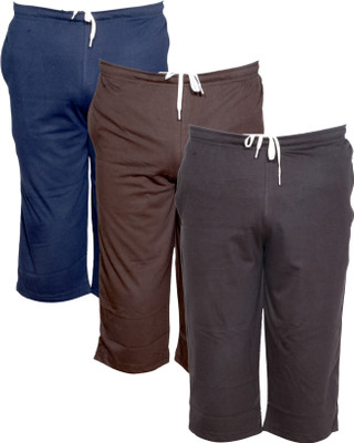 Toddy Solid Men Three Fourths