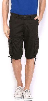 

Sports 52 Wear Solid Men's Three Fourths, Brown