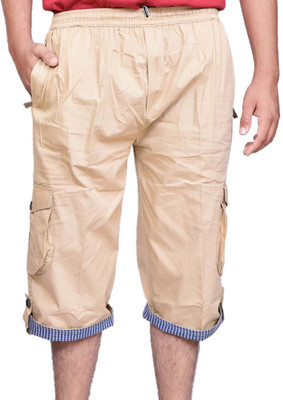 

British Terminal Self Design Men's Three Fourths, Beige