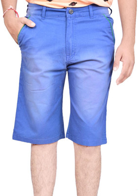 

British Terminal Self Design Men's Three Fourths, Blue