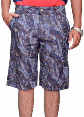 BRITISH TERMINAL Self Design Men Three Fourths