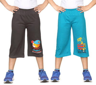 

Dongli Three Fourth For Boys(Grey Pack of 2, Combo color