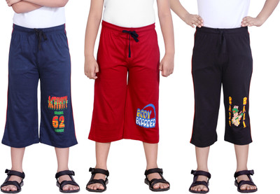 66% OFF on Dongli Three Fourth For Boys(Multicolor Pack of 3)