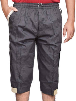 British Terminal Self Design Men's Three Fourths, Dark olive