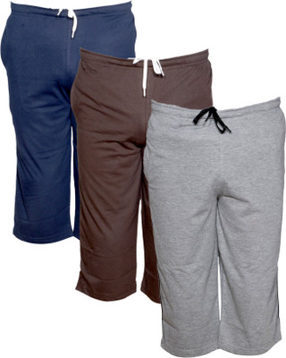 Toddy Solid Men Three Fourths