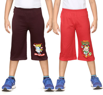 

Dongli Three Fourth For Boys(Brown Pack of 2, Combo color