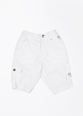 Palm Tree Three Fourth For Boys(White)