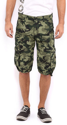 

Sports 52 Wear Solid Men's Three Fourths, Green