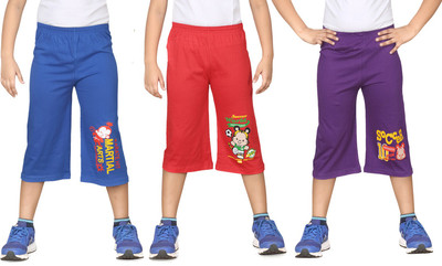 

Dongli Three Fourth For Boys(Multicolor Pack of 3, Combo color