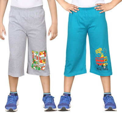 

Dongli Three Fourth For Boys(Silver Pack of 2, Combo color