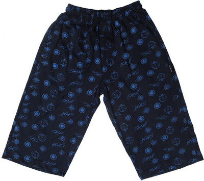 

Ice Three Fourth For Boys(Dark Blue), Navy blue