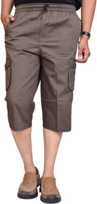

British Terminal Self Design Men's Three Fourths, Dark brown
