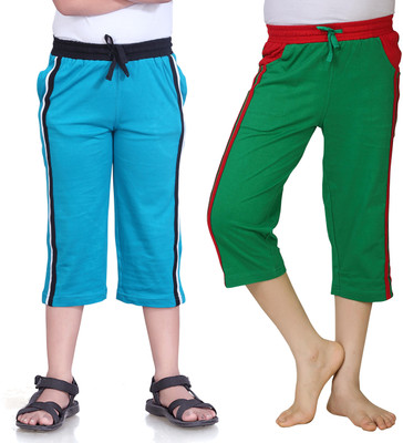 

Dongli Three Fourth For Boys(Blue Pack of 2, Blue & green