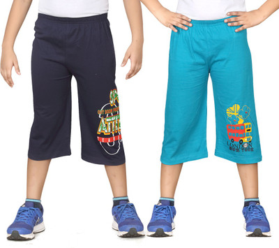 

Dongli Three Fourth For Boys(Dark Blue Pack of 2, Combo color