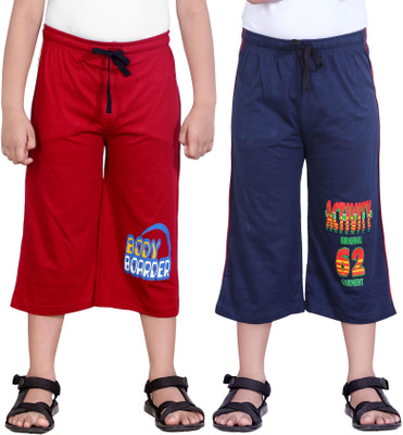 62% OFF on Dongli Three Fourth For Boys(Red Pack of 2)