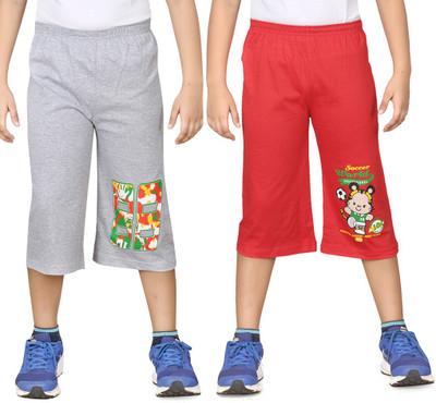 

Dongli Three Fourth For Boys(Silver Pack of 2, Combo color