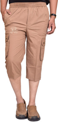 

British Terminal Self Design Men's Three Fourths, Beige