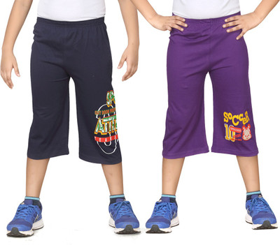 

Dongli Three Fourth For Boys(Dark Blue Pack of 2, Combo color