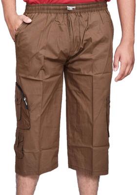 

British Terminal Self Design Men's Three Fourths, Dark khakhi