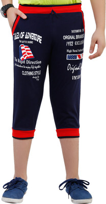 

Fizzi Three Fourth For Boys(Dark Blue, Navy blue