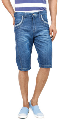 

Uber Urban Solid Men's Three Fourths, Blue