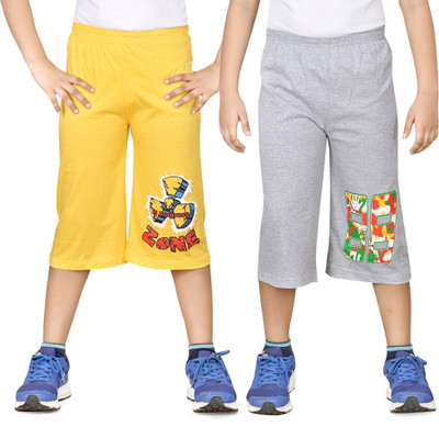 

Dongli Three Fourth For Boys(Yellow Pack of 2, Combo color