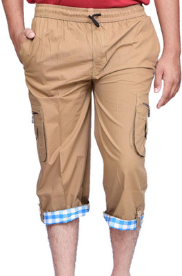 

British Terminal Self Design Men's Three Fourths, Beige