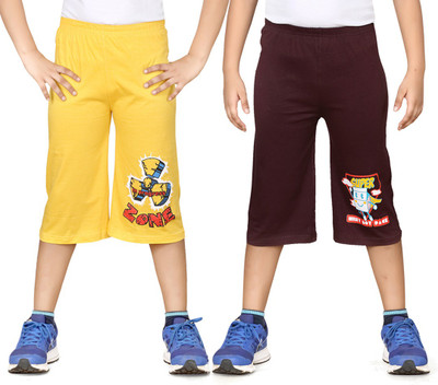

Dongli Three Fourth For Boys(Yellow Pack of 2, Combo color