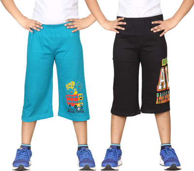 

Dongli Three Fourth For Boys(Blue Pack of 2, Combo color