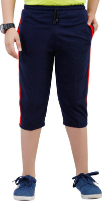 

Fizzi Three Fourth For Boys(Blue Pack of 1, Navy blue