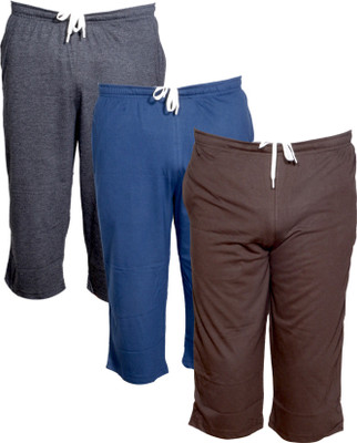 Toddy Solid Men Three Fourths
