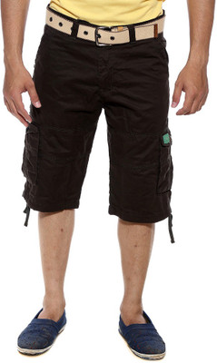 

Sports 52 Wear Solid Men's Three Fourths, Green