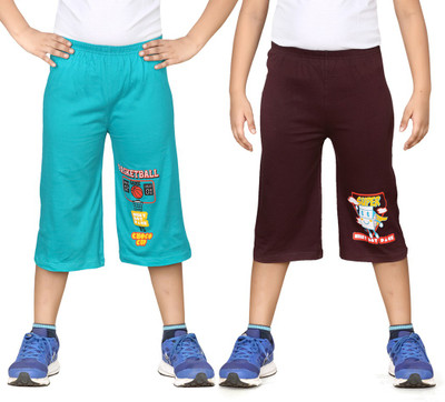 

Dongli Three Fourth For Boys(Light Blue Pack of 2, Combo color