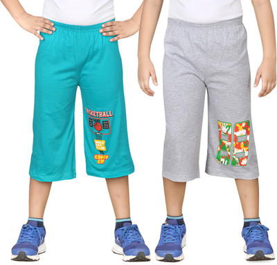 

Dongli Three Fourth For Boys(Light Blue Pack of 2, Combo color