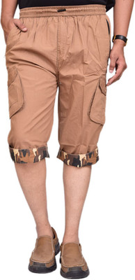 

British Terminal Self Design Men's Three Fourths, Beige