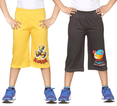 

Dongli Three Fourth For Boys(Yellow Pack of 2, Combo color