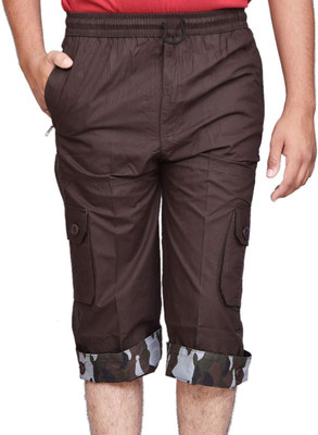 

British Terminal Self Design Men's Three Fourths, Coffee