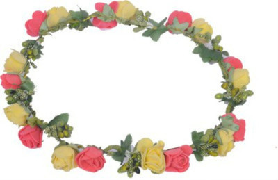 

Sanjog Crown & Tiara(Red, Yellow, Pack of 1)