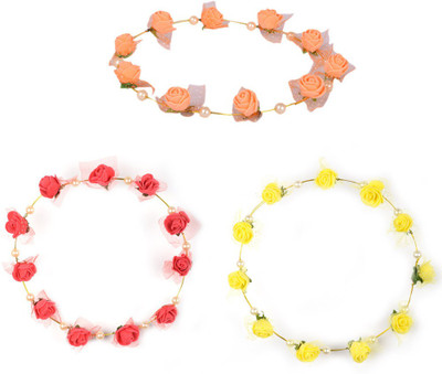 

Snupy Crown & Tiara(Multicolor, Pack of 3)