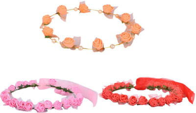 

Snupy Crown & Tiara(Multicolor, Pack of 3)