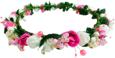 

Loops n knots Crown & Tiara(Multicolor, Pack of 1)