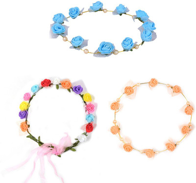 

Snupy Crown & Tiara(Multicolor, Pack of 3)