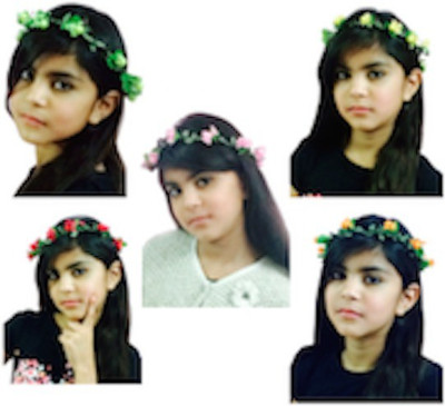 

Loops n knots Crown & Tiara(Multicolor, Pack of 5)