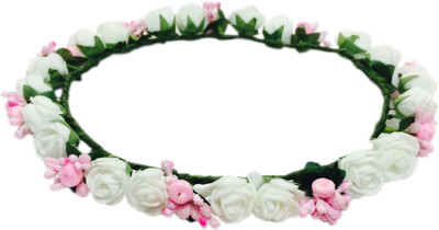 

Loops n knots Little Princess Tiara(White, Pack of 1)