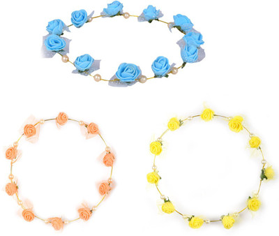 

Snupy Crown & Tiara(Multicolor, Pack of 3)