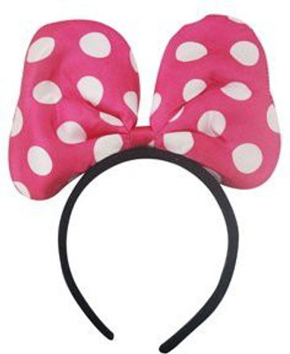 

Funcart Minnie Mouse Hot Pink Bow Headband Crown & Tiara(Pink, Pack of 1)