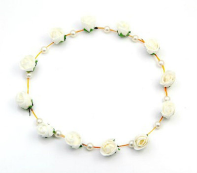 

Sanjog Crown & Tiara(White, Pack of 1)