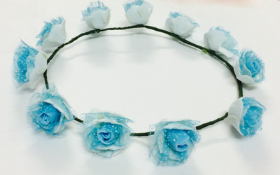 

Loops n knots Little Princess Tiara(Blue, Pack of 1)
