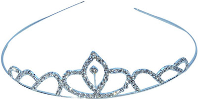 

Anahi SILVER DESIGN 01 Crown(Silver, Pack of 1)