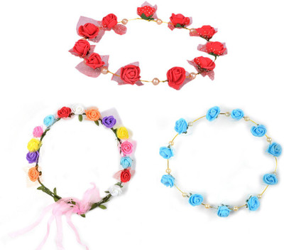 

Snupy Crown & Tiara(Multicolor, Pack of 3)